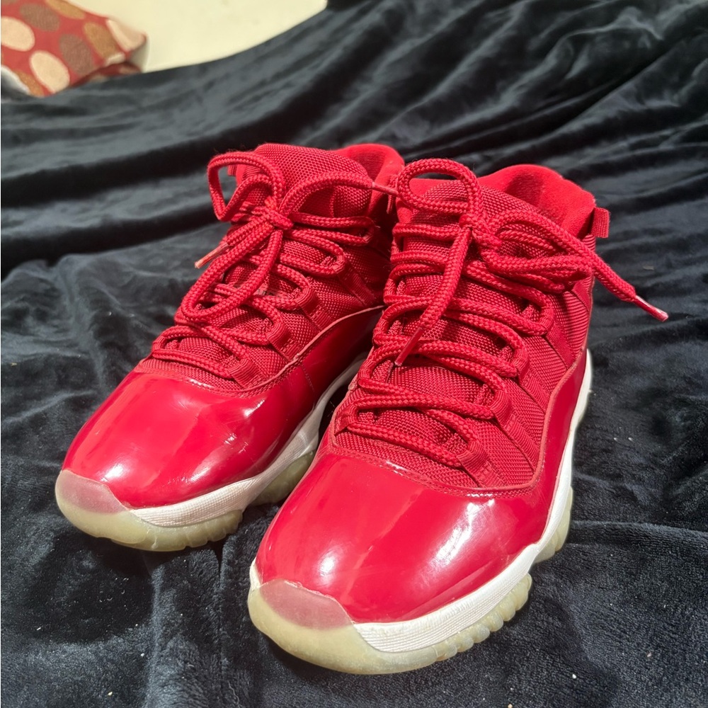 Jordan 11 Red Sneakers